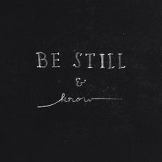 be-still